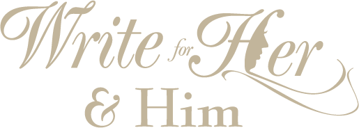 Write for Her & Him logo