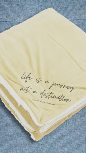 mink sherpa blanket - Life is journey